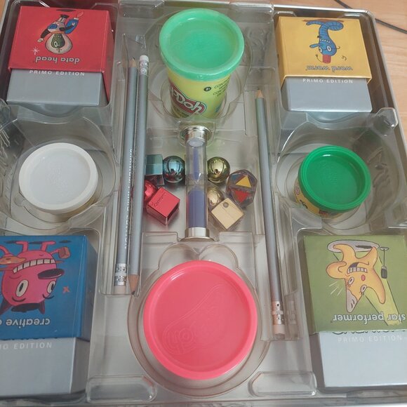 Cranium PRIMO EDITION- Silver Embossed Metal Box Set Board Game - Picture 10 of 10